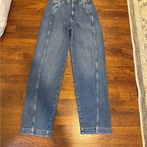 Madewell Women’s Straight-Leg Jeans in Blue Denim